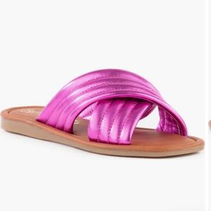 NIB Seychelles Word for Word Sandal